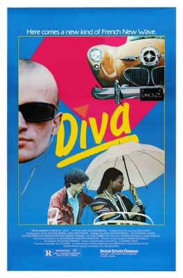 Diva movie poster (1981) canvas poster