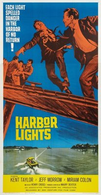 Harbor Lights movie poster (1963) metal framed poster