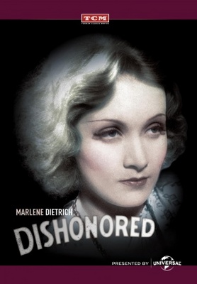 Dishonored movie poster (1931) canvas poster