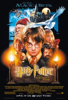 Harry Potter and the Sorcerer's Stone movie poster (2001) poster with hanger