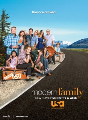 Modern Family movie poster (2009) wood print