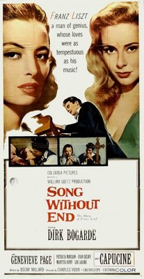 Song Without End movie poster (1960) hoodie