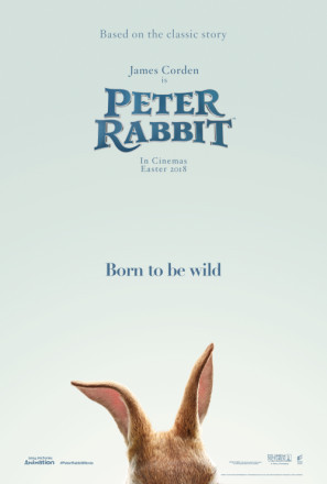 Peter Rabbit movie poster (2018) poster with hanger