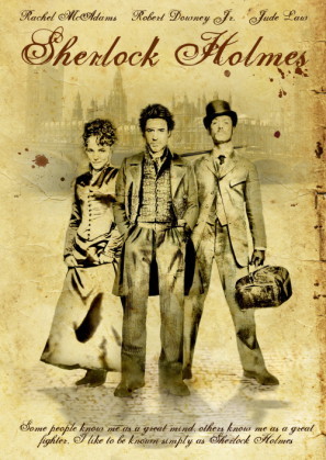 Sherlock Holmes movie poster (2009) poster