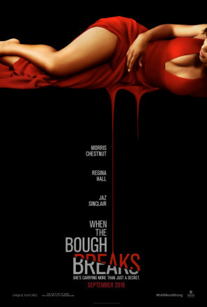 When the Bough Breaks movie poster (2016) poster with hanger