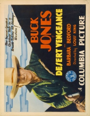 Desert Vengeance movie poster (1931) wooden framed poster