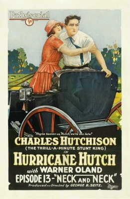 Hurricane Hutch movie poster (1921) poster with hanger