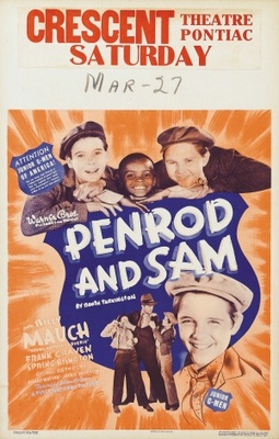 Penrod and Sam movie poster (1937) metal framed poster