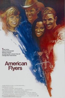 American Flyers movie poster (1985) metal framed poster
