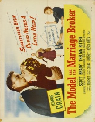 The Model and the Marriage Broker movie poster (1951) mouse pad