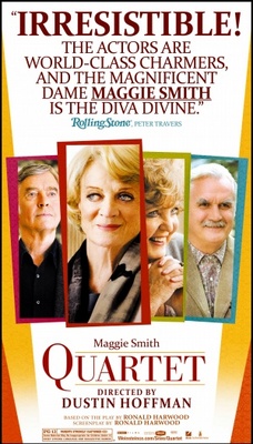 Quartet movie poster (2012) pillow