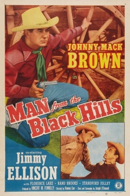 Man from the Black Hills movie poster (1952) hoodie