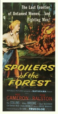 Spoilers of the Forest movie poster (1957) poster