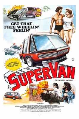 Supervan movie poster (1977) Stickers MOV_203ffb59