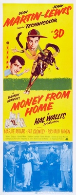 Money from Home movie poster (1953) poster with hanger