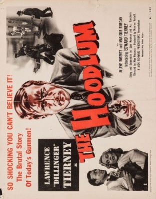 The Hoodlum movie poster (1951) metal framed poster