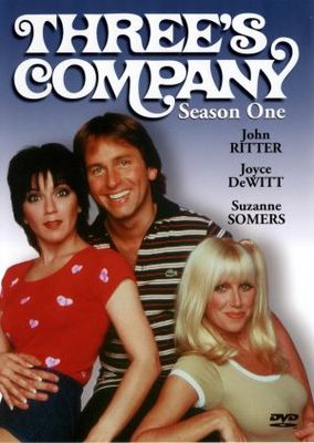 Three's Company movie poster (1977) poster with hanger