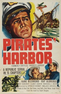 Haunted Harbor movie poster (1944) wood print