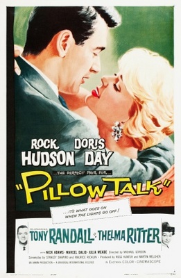 Pillow Talk movie poster (1959) metal framed poster