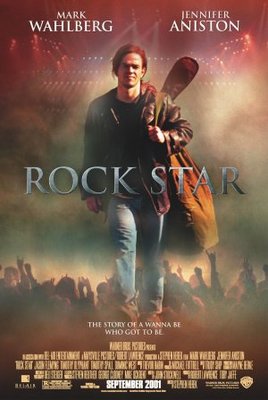 Rock Star movie poster (2001) wooden framed poster