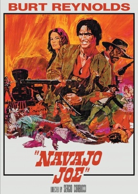 Navajo Joe movie poster (1966) metal framed poster
