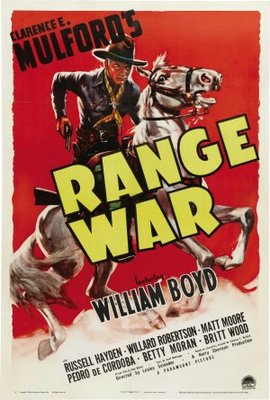 Range War movie poster (1939) tote bag