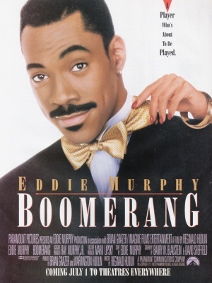Boomerang movie poster (1992) tote bag
