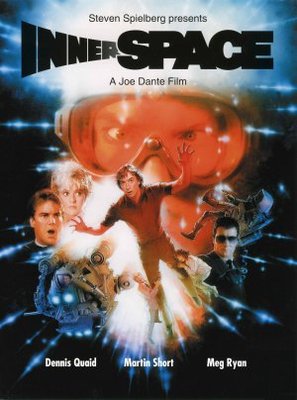 Innerspace movie poster (1987) wood print
