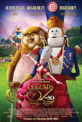 Legends of Oz: Dorothy's Return movie poster (2014) canvas poster