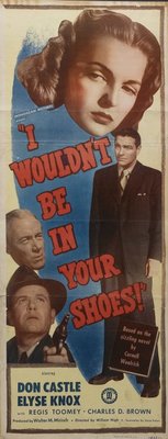 I Wouldn't Be in Your Shoes movie poster (1948) poster with hanger