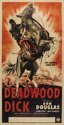 Deadwood Dick movie poster (1940) wood print