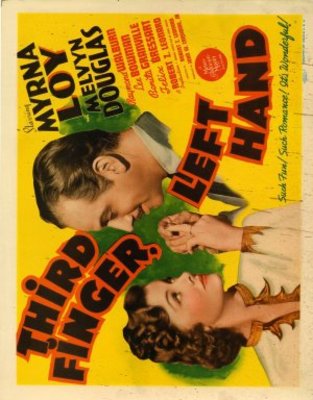 Third Finger, Left Hand movie poster (1940) t-shirt