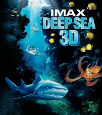 Deep Sea 3D movie poster (2006) wooden framed poster