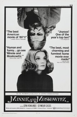 Minnie and Moskowitz movie poster (1971) canvas poster