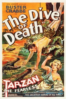 Tarzan the Fearless movie poster (1933) pillow