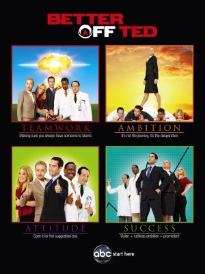 Better Off Ted movie poster (2009) Stickers MOV_20fb9301