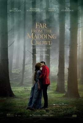Far from the Madding Crowd movie poster (2014) wood print