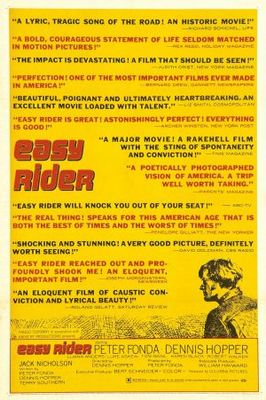 Easy Rider movie poster (1969) wooden framed poster
