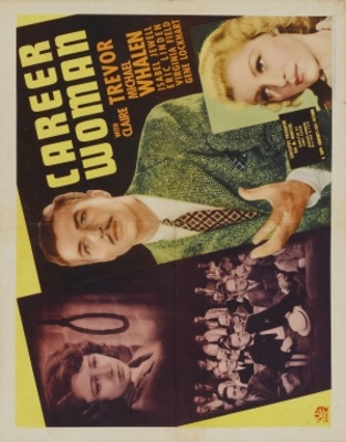 Career Woman movie poster (1936) metal framed poster