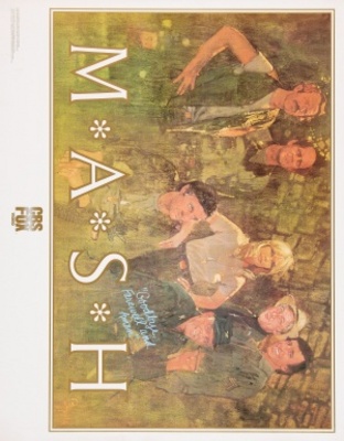 M*A*S*H movie poster (1972) wooden framed poster