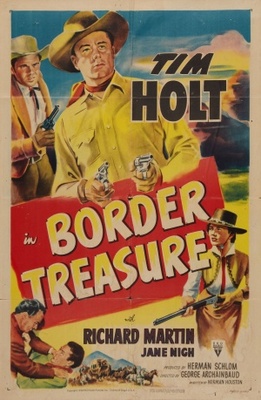 Border Treasure movie poster (1950) canvas poster