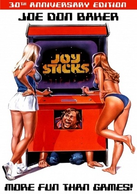 Joysticks movie poster (1983) metal framed poster