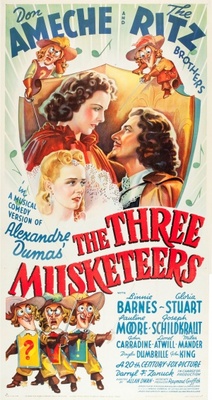 The Three Musketeers movie poster (1939) Stickers MOV_2120148a