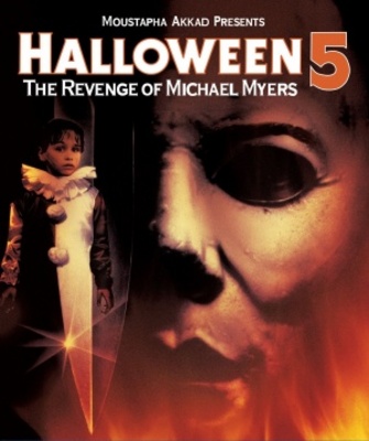 Halloween 5 movie poster (1989) canvas poster