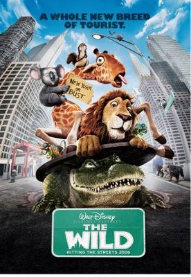 The Wild movie poster (2006) canvas poster