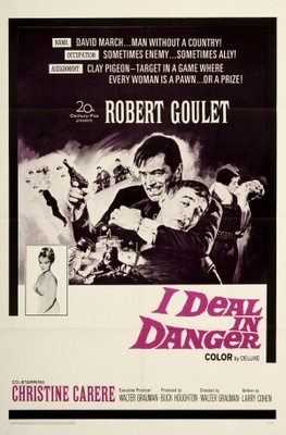 I Deal in Danger movie poster (1966) metal framed poster