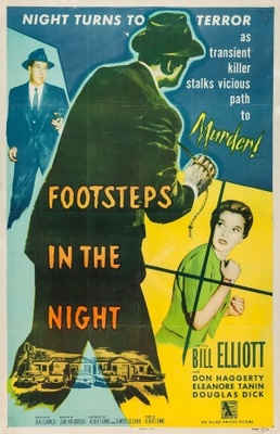 Footsteps in the Night movie poster (1957) Stickers MOV_2172d39f