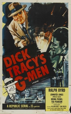 Dick Tracy's G-Men movie poster (1939) metal framed poster