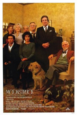 Moonstruck movie poster (1987) poster with hanger