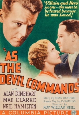 As the Devil Commands movie poster (1933) Poster MOV_2198a18a